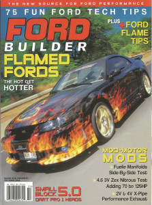 FORD BUILDER 2005 OCT - FLAMES, STYLING & TECH TIPS, NEW AC COBRAS